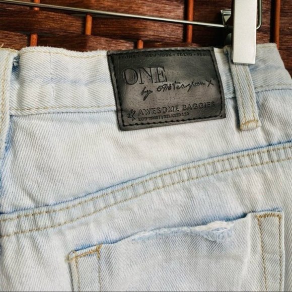 One x One Teaspoon Destroyed Awesome Baggie Denim size 24 - Picture 6 of 11